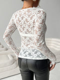 V-Neck Long Sleeve Top DJPT