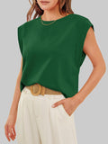 Round Neck Cap Sleeve T-Shirt DJPT