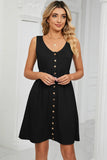 Wide Strap Mini Dress DJPT