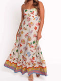Square Neck Maxi Cami Dress DJPT