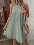 Grecian Neck Mini Dress DJPT