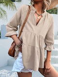 Flounce Sleeve Blouse DJPT
