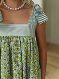 Tie Shoulder Mini Cami Dress DJPT