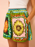 Button Up Shirt and Shorts Set DJPT