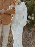 White Cut Out Flare Sleeve Backless Baby Shower Maternity Maxi Dress Maternity