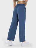 Drawstring Pocketed Active Pants DJPT