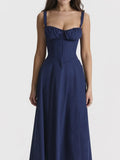 Size Slit Sweetheart Neck Cami Dress Plus Size DJPT