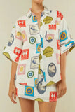 Button Up Shirt and Skirt Set DJPT