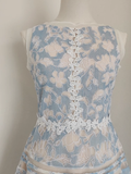 A line Scoop Lace Party Dress Short Birthday Dresses SD379