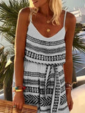 Size Printed V-Neck Maxi Cami Dress Plus Size DJPT