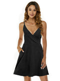 V-Neck Summer Mini Dress DJPT