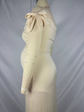 Off Shoulder Ruched Bow Elegant Maternity Baby Shower Maxi Dress Maternity