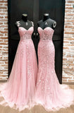 Hot 2025 Violet Purple Lace Long Prom Dresses Cheap Evening Dress SD2008
