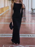 Strap Ties One Shoulder Mermaid Bodycon Elegant Photoshoot Baby Shower Maternity Maxi Dress Maternity