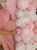 Mesh Patchwork Off Shoulder Ruched Cut Out Bodycon Elegant Cocktail Party Maternity Baby Shower Maxi Dress Maternity