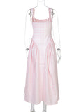 Tank A-line Elegant Maternity Baby Shower Maxi Dress Maternity