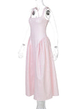 Tank A-line Elegant Maternity Baby Shower Maxi Dress Maternity