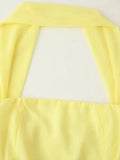 Court Style Chest Ribbon Dress 2025 New Women's Summer Loose Waist Showing Long Skinny Dress Women
