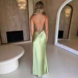 Women's Summer Dress 2024 New Solid Color Sexy Harvests Lved Sleeveless Skinny Dress HZ0628