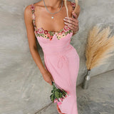 Chest Cup Poster Dress 2025 Summer New Corset With Babes And Hips DJPT