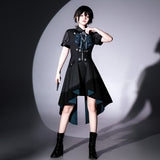Teased Original Deep Music Lolita Girl Lolita Collar Top Dress Shorts Set 7212