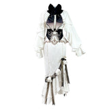 Teased Original Ring Door Lolita Girl Lolita Waist Cover Dress Dress Short Skirt Sweet Suit 7173