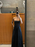 Summer New Breastless Backless Temperament To Take The Craft Elegant Ladies Dress