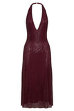 Selling Women's Fashion Sexy V-Neck Party Party Prom Sling Dress Skirt Dress Dress Dress