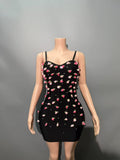 New Broken Black Slings To Wear A Bandatry Every Day Can Wear Light Luxury High-End Small Dress