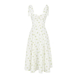 Dress French Holiday Dress Bareback Sexy Chiffon Dress Dress