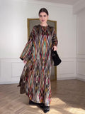 And Summer 2025 New Colorful Sunscreen Printing Jacket Urban Leisure Loose-Fitting Round-Neck Long Sleeve