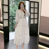 Seaside Holiday Photo Clothes Super Fairy Long Dress Beach Dress Yunnan Tourism Wearing Dress Summer