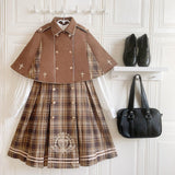 Design Little Detective Dress Cloak Set Student Lolita6303