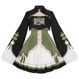 Design Kung Fu Rolling Chinese Style Improve The Chinese Elements Of The Women's Coat Dress Dress Set 6663