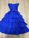 Floral Dress 2025 Australian Pastoral Wind V Collar Layer Lotus Leaf Cake Vest Dress Dress Dress