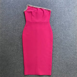 Bra Strap Dress Fashion Hot Diamond Party Party Dress Dress Dress Dress