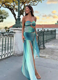 Spring And Summer Women's Dress Sexy Hottie Printed Clammed Chest-Wender Backed Women's Dress HZ0628
