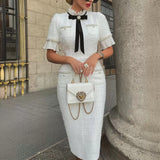 New On-Line Hot Selling Coarse-Fang Small Fragrant Style Dress DJPT