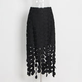 And Familiar With Wind Embroidery Hollow Skirt Women In Spring 2025 New Design With High-Waisted Candy Cumsudian Dress