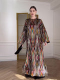 And Summer 2025 New Colorful Sunscreen Printing Jacket Urban Leisure Loose-Fitting Round-Neck Long Sleeve