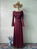 Spring Design Diamond-Singed With Long-Sleeved And Verteves Dress Dress Women