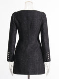 Temperament Commuting Elegant Wind 2025 New Fashion High-End Feeling Shoulder Folds To Repair The Summer Dress Woman