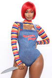 Sexy Sportswear Wish Burst Compact Print Halloween Women's Two Sets DJPT