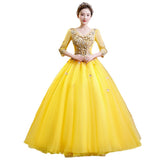 Yarn 2025 New Student Vocal Host Performance Solo Art Exam Costumes Peng Peng Peng Skirt Long Evening Dress Woman