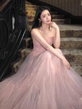 Dress Morning Dress Wedding Dress Engagement Evening Dress High-End Light Small Fish Bone Seaside Holiday Fairy Dress