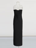 Seduction Gold Locking Banding Long Dress 2025 New Female Summer Breast V-Neck Design Dress