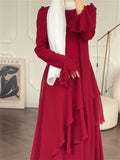 2025 Spring Season New Design Sensing Expensive Fashion Sleeve Dress Comfortable Temperament Dress
