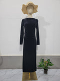 Aristocratic Velvet Body Sexy Waist Irregular Dress Dress Dress Woman