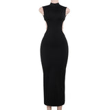 Sexy Bareback Bow Dress Woman 2025 Summer New Temperament Hottie Dress DJPT