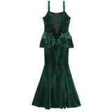 Teased Original Dark Forest Lolita Girl Lolita Top Fishtail Dress Daily Cute Set 7178